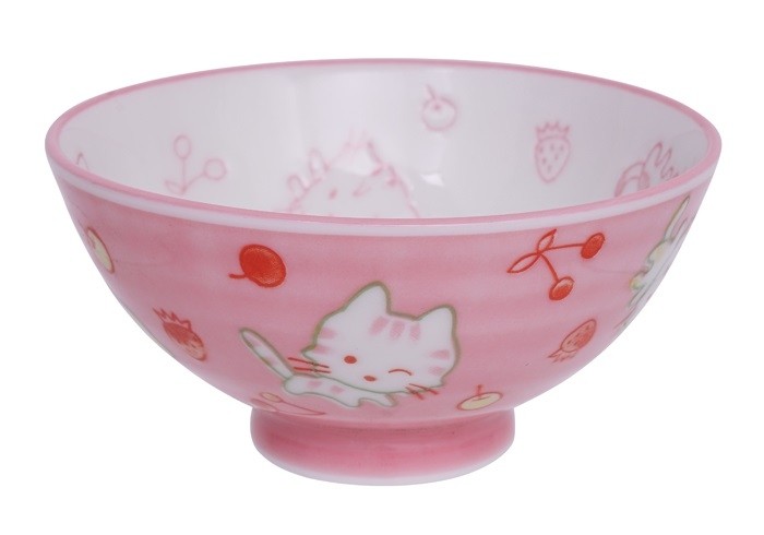 Buy the Tokyo Design Studio Baby Pink Cat Bowl online at smithsofloughton.com