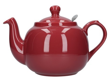 Buy London Potter Company Farmhouse Filter 4 Cup Red Teapot online at smithsofloughton.com