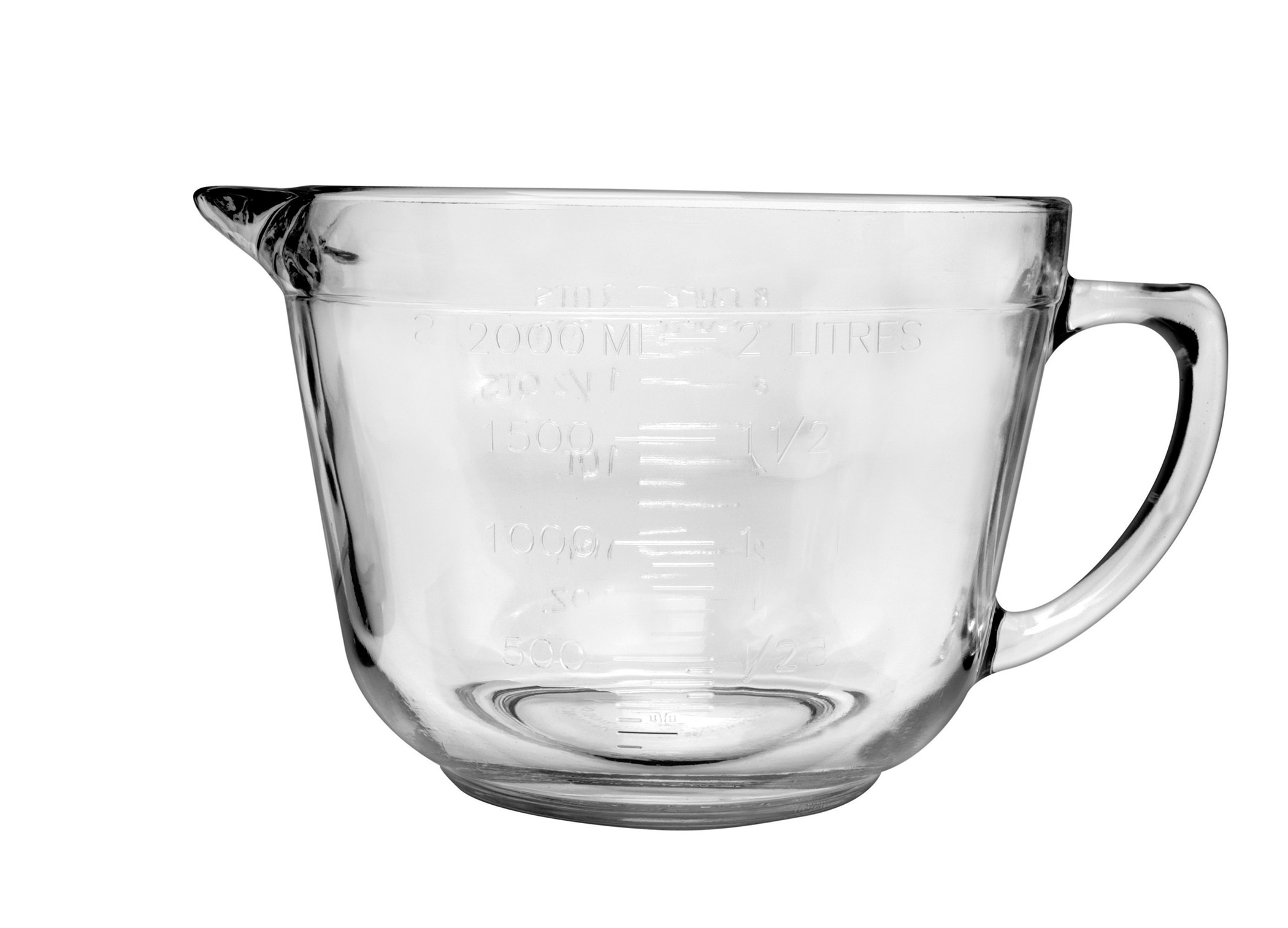 Buy the Anchor Hocking Glass Batter Bowl With Handle online at smithsofloughton.com 
