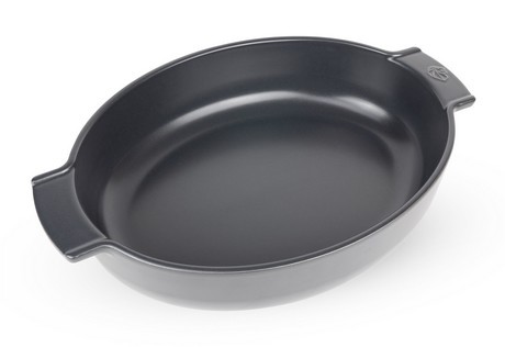 Buy the Appolia Oval Ceramic Baking Dish Slate 40cm online at smithsofloughton.com