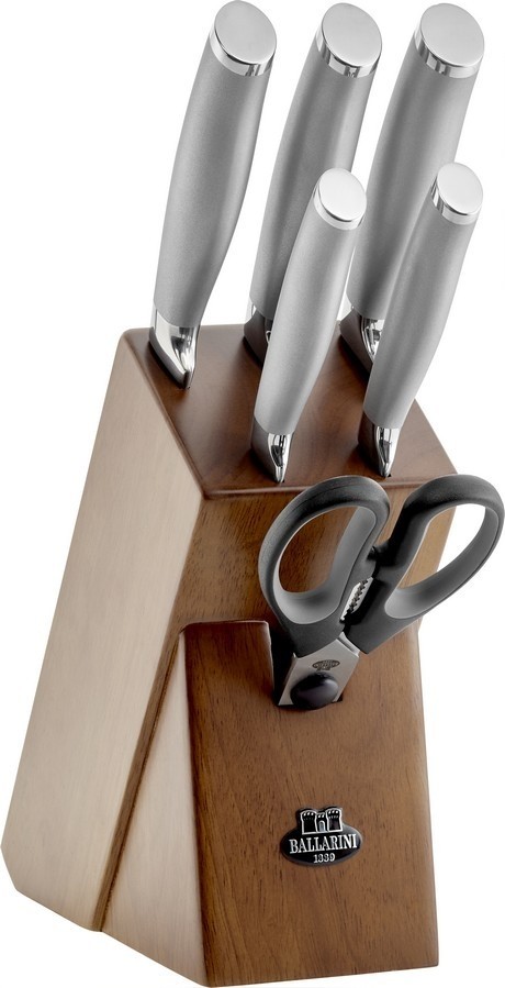 Buy the Ballarini Tanaro 7 Piece Knife Block Set online at smithsofloughton.com