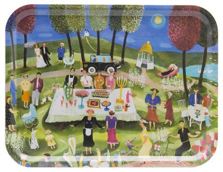 Buy the Bessie Johansson 43x33cm - Summer Party tray from smithsofloughton.com