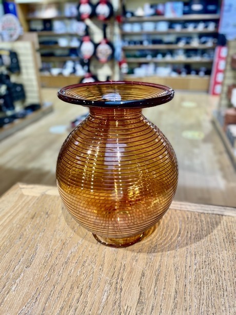 Buy the Bob Crooks Venetian Vase Large Orange online at smithsofloughton.com