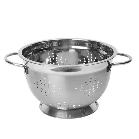 Buy the Dexam Footed Colander Stainless Steel 26cm online at smithsofloughton.com