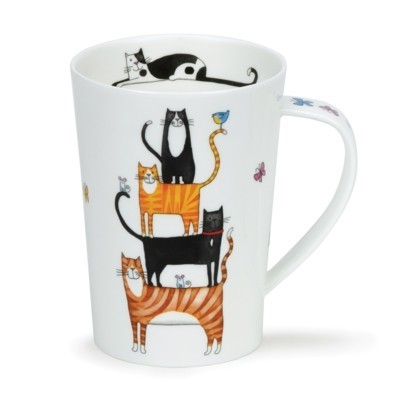 Buy the Dunoon Argyll Mug High Rise Cats online at smithsofloughton.com