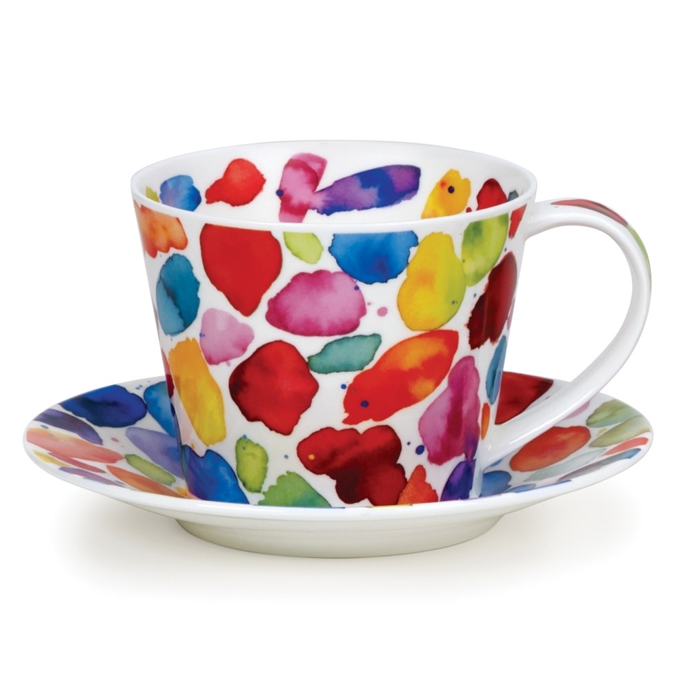 Buy the Dunoon Breakfast Cup and Saucer Blobs! online at smithsofloughton.com 