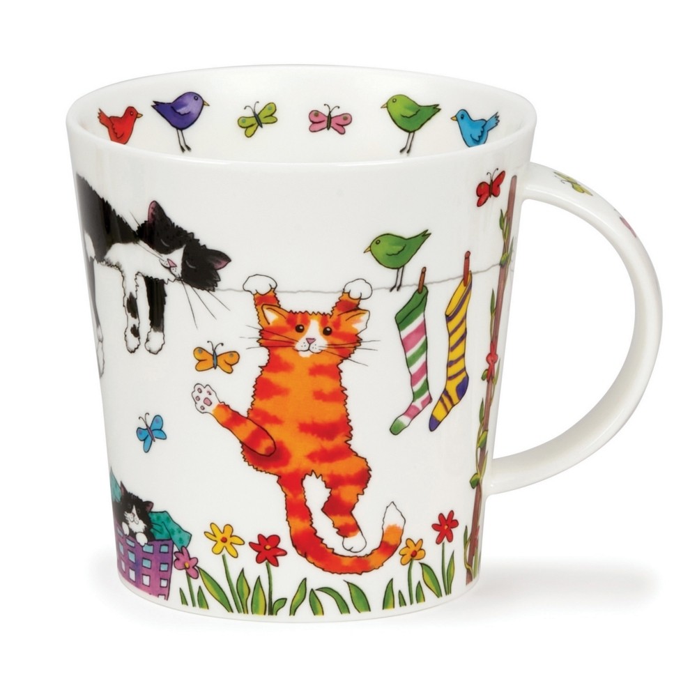 Buy the Dunoon Cairngom Mug Hanging Out Cat online at smithsofloughton.com
