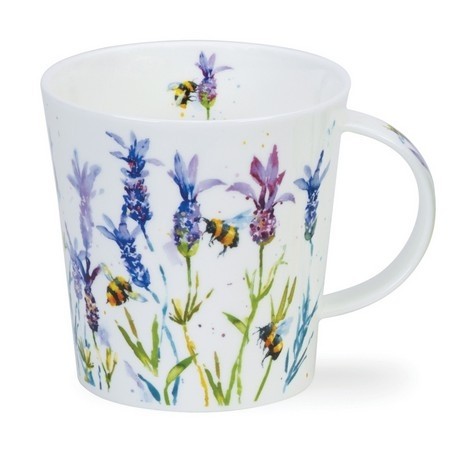 Buy the Dunoon Cairngorm Mug Busy Bee Lavender online at smithsofloughton.com