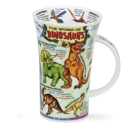 Buy the Dunoon Glencoe Mug Dinosaurs online at smithsofloughton.com