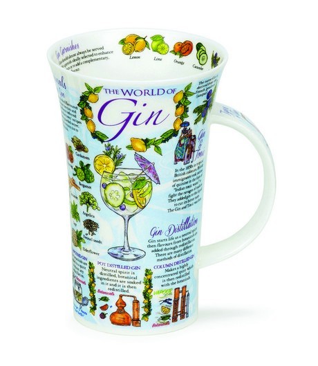 Buy the Dunoon Glencoe Mug World of Gin 500ml online at smithsofloughton.com