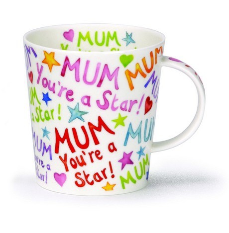 Buy the Dunoon Lomond Mug Mum You're a Star online at smithsofloughton.com