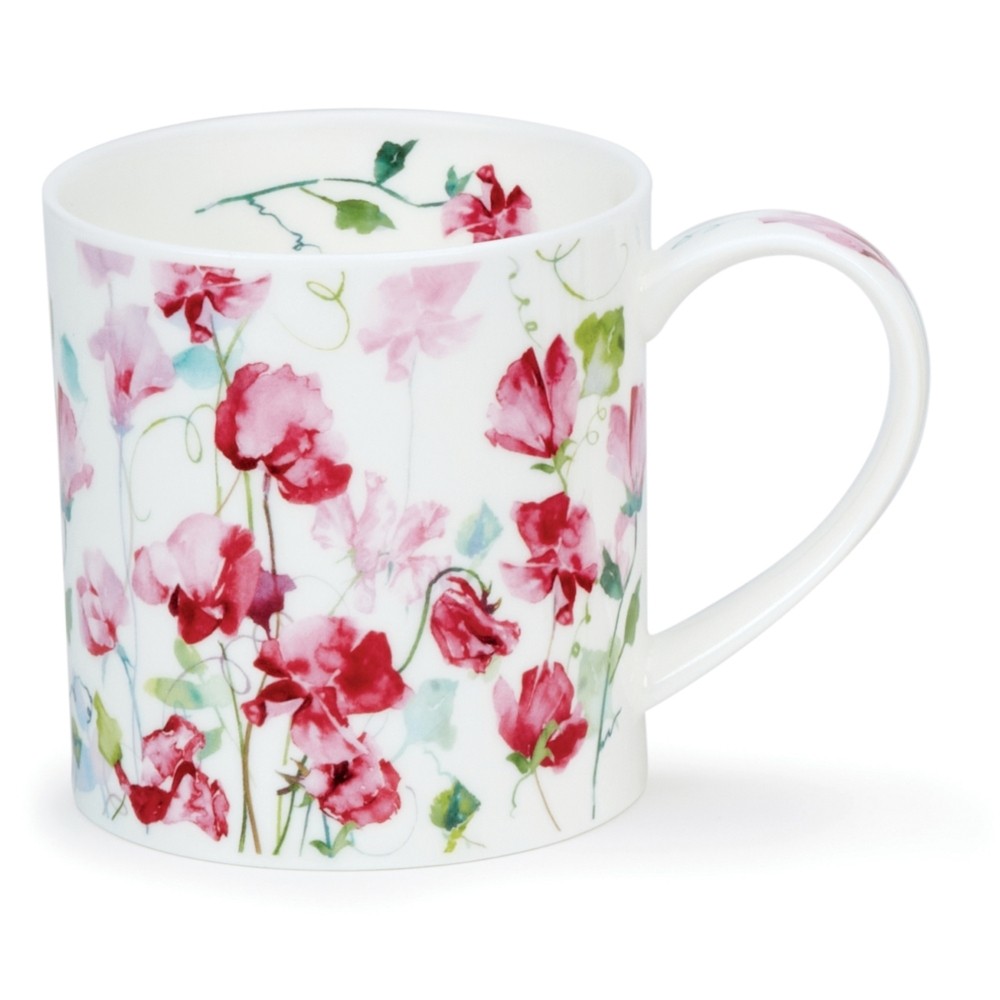 Buy the Dunoon Orkney Mug Floral Breeze Sweet Pea online at smithsofloughton.com