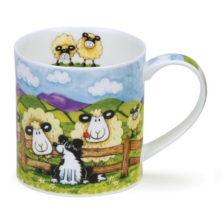 Buy the Dunoon Orkney Mug Silly Sheep Fence online at smithsofloughton.com
