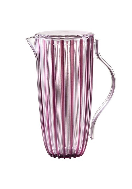 Buy the Guzzini Dolcevita Pitcher Jug With Lid Amethyst online at smithsofloughton.com