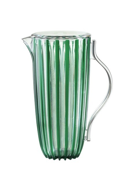 Buy the Guzzini Dolcevita Pitcher Jug With Lid Emerald online at smithsofloughton.com
