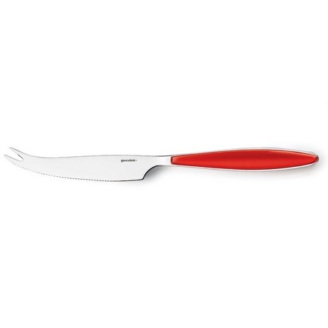 Buy the Guzzini Feeling Cheese Knife Red online at smithsofloughton.com