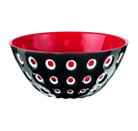 Buy the Guzzini Le Murrine Bowl Red Black 20cm online at smithsofloughton.com