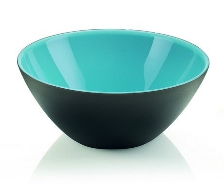 Buy the Guzzini My Fusion Bowl 20 CM Blue Black online at smithsofloughton.com