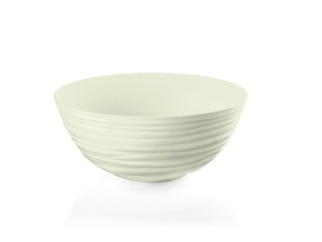Buy the Guzzini Tierra Bowl Milk White 25cm online at smithsofloughton.com