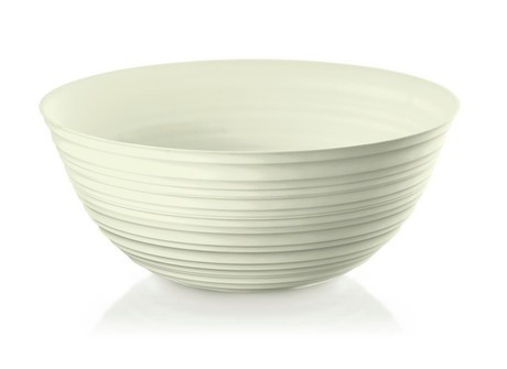 Buy the Guzzini Tierra Bowl Milk White 30cm online at smithsofloughton.com