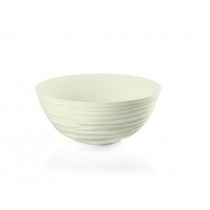 Buy the Guzzini Tierra M Bowl Milk White 18cm online at smithsofloughton.com 