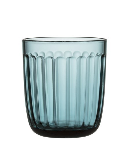Buy the Iittala Raami Glass Tumblers Sea Blue 2pcs online at smithsofloughton.com