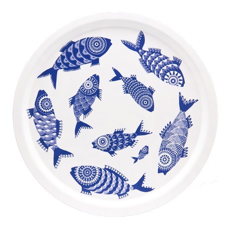 Buy the Jamida Asta Barrington circular Shoal of Fish Tray online at smithsofloughton.com