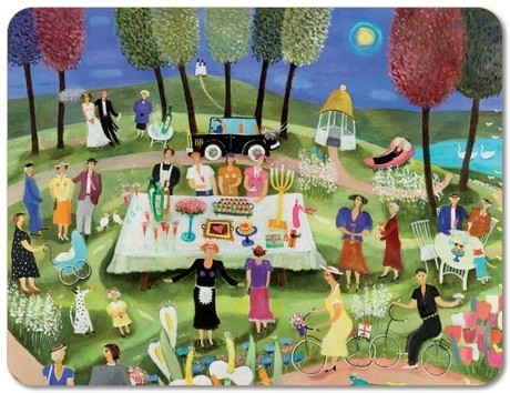 Buy the Jamida Bessie Johanson Summer Party Table Place Mat online at smithsofloughton.com