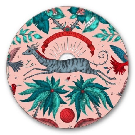 Buy the Jamida Emma J Shipley Zambezi Pink Coaster online at smithsofloughton.com