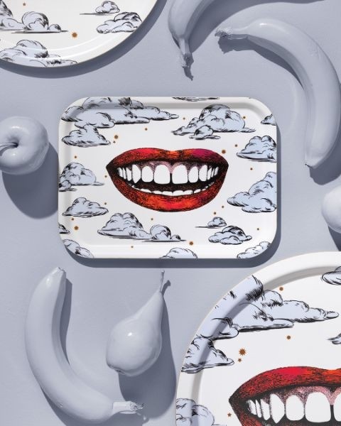 Buy the Jamida Michael Angove Fabulous Smile White Tray 27cm online at smithsofloughton.com