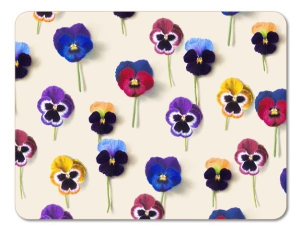Buy the Jamida Michael Angove Pansy Allover Placemat 38cm online at smithsofloughton.com