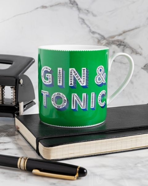 Buy the Jamida Word Collection Gin & Tonic Mug online at smithsofloughton.com