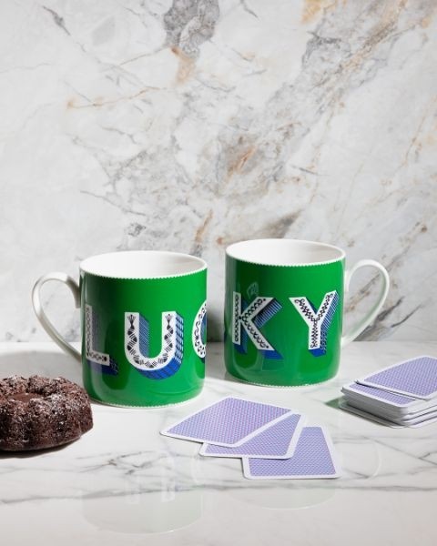 Buy the Jamida Word Collection Mug Lucky online at smithsofloughton.com