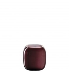 Buy the Leonardo Milano Mini Vase Bordeaux online at smithsofloughton.com