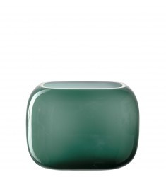 Buy the Leonardo Milano Vase Bowl Green online at smithsofloughton.com