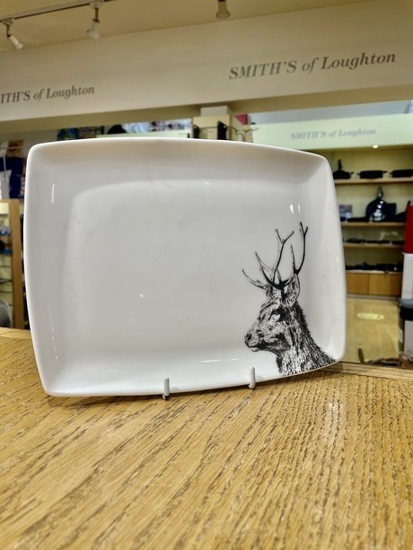 Buy the Little Weaver Art Stag Platter online at smithsofloughton.com