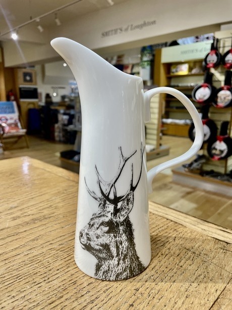 Buy the Little Weaver Arts Extra Lage Stag Jug 25cm online at smithsofloughton.com
