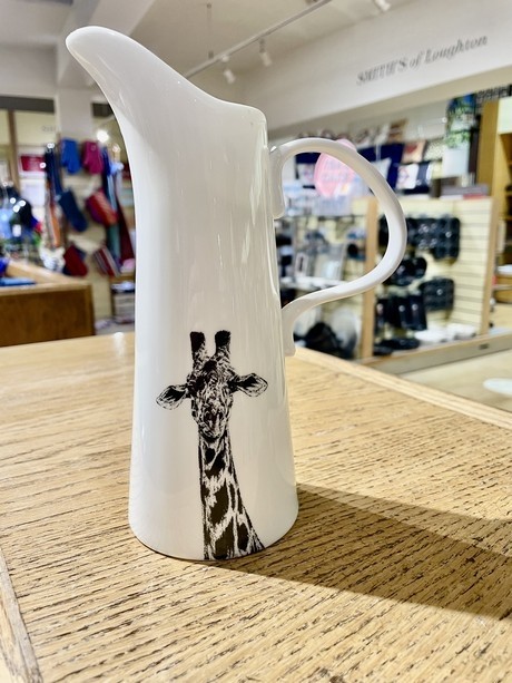 Buy the Little Weaver Arts Large Giraffe Jug 20cm online at smithsofloughton.com 