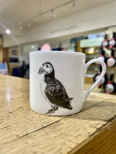 Buy the Little Weaver Arts Puffin Espresso Cup online at smithsofloughton.com