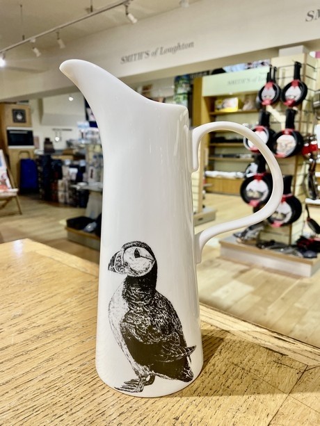 Buy the Little Weaver Arts Puffin Jug 25cm online at smithsofloughton.com