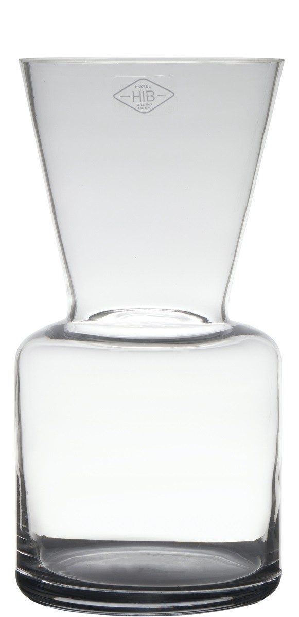 Buy the Living B Fano Vase 30cm Claer online at smithsofloughton.com