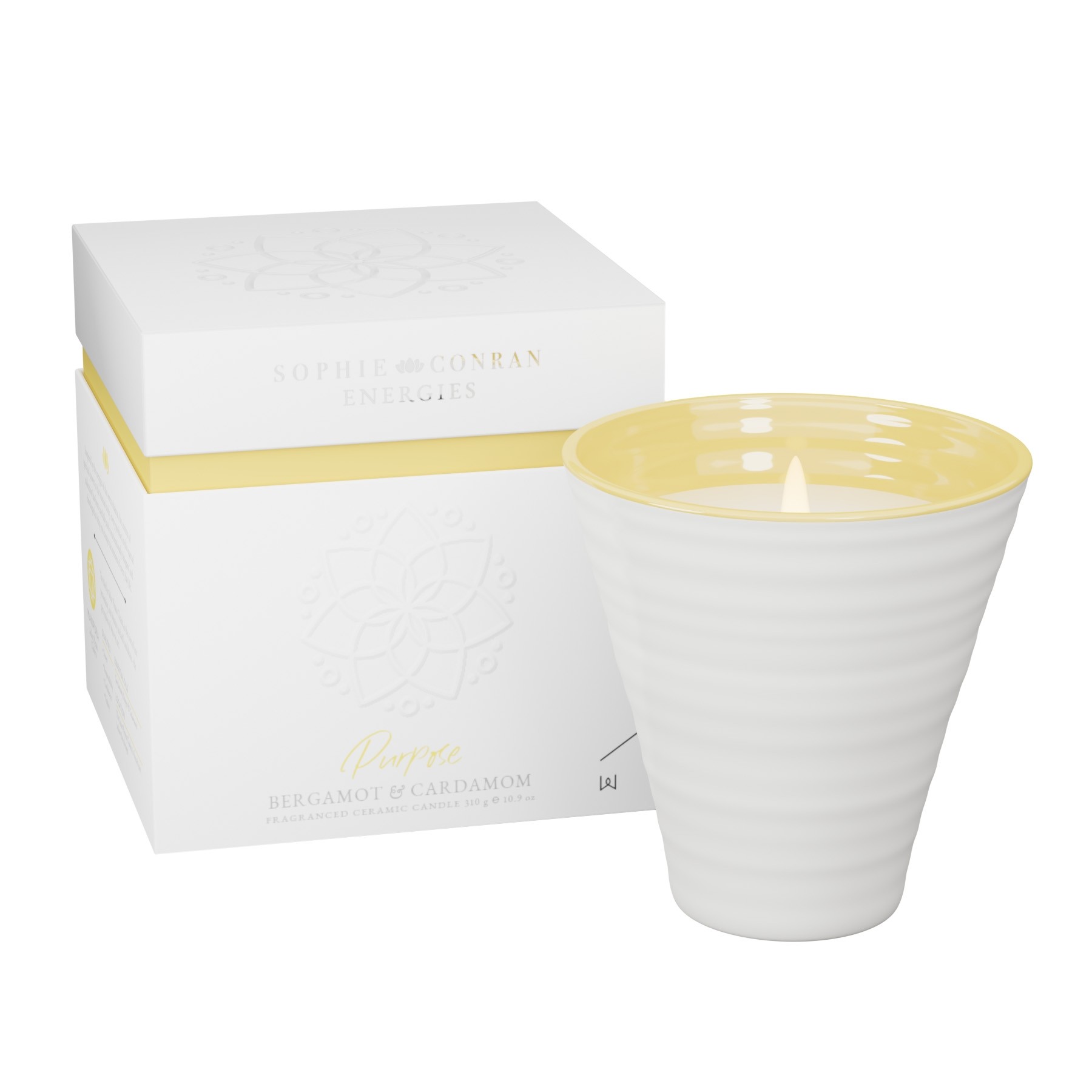 Buy the Sophie Conran for Portmeirion Candle Bergamot and Cardamom online at smithsofloughton.com 