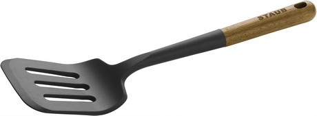 Buy the Staub Silicone Head Slotted Turner online at smithsofloughton.com