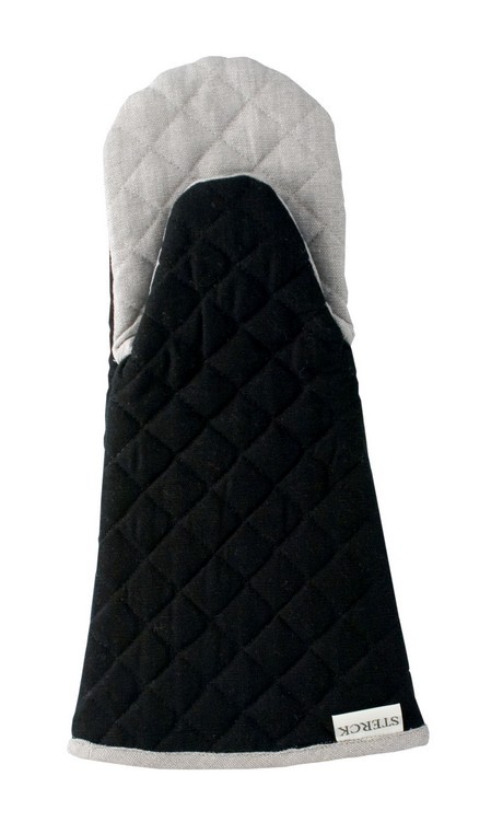 Buy the Sterck Carom Oven Glove Two Tone Denim Black and Grey online at smithsofloughton.com