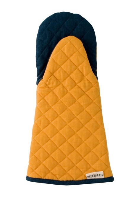Buy the Sterck Carom Oven Glove Two Tone Denim Yellow online at smithsofloughton.com