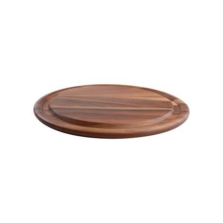 Buy the T&G Tuscany Round Grooved Acacia Board 309mm online at smithsofloughton.com 