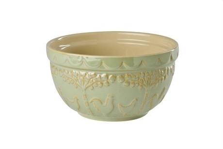 Buy the The Pantry Ceramic Mixing Bowl Green 20cm online at smithsofloughton.com