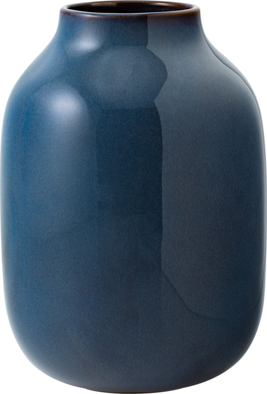 Buy the Villeroy and Boch Lave Home Shoulder Vase Bleu online at smithsofloughton.com