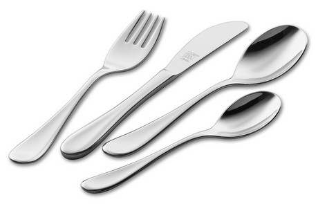 Buy the Zwilling J.A. Henckel 4-pcs Polished Children's Cutlery Set online at smithsofloughton.com