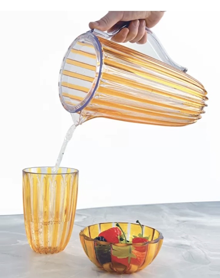 Buy your Guzzini Dolcevita Pitcher Jug With Lid Amber online at smithsofloughton.com 